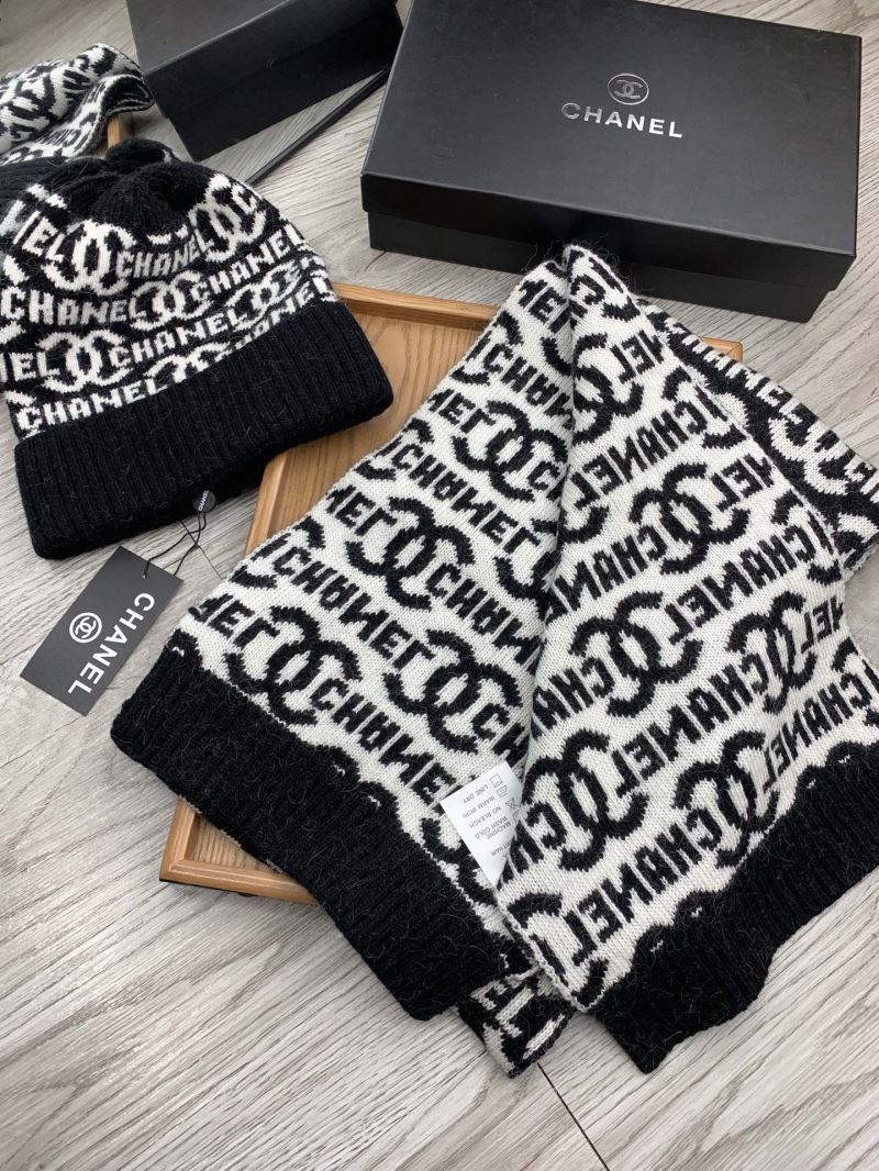 Chanel Caps Scarfs